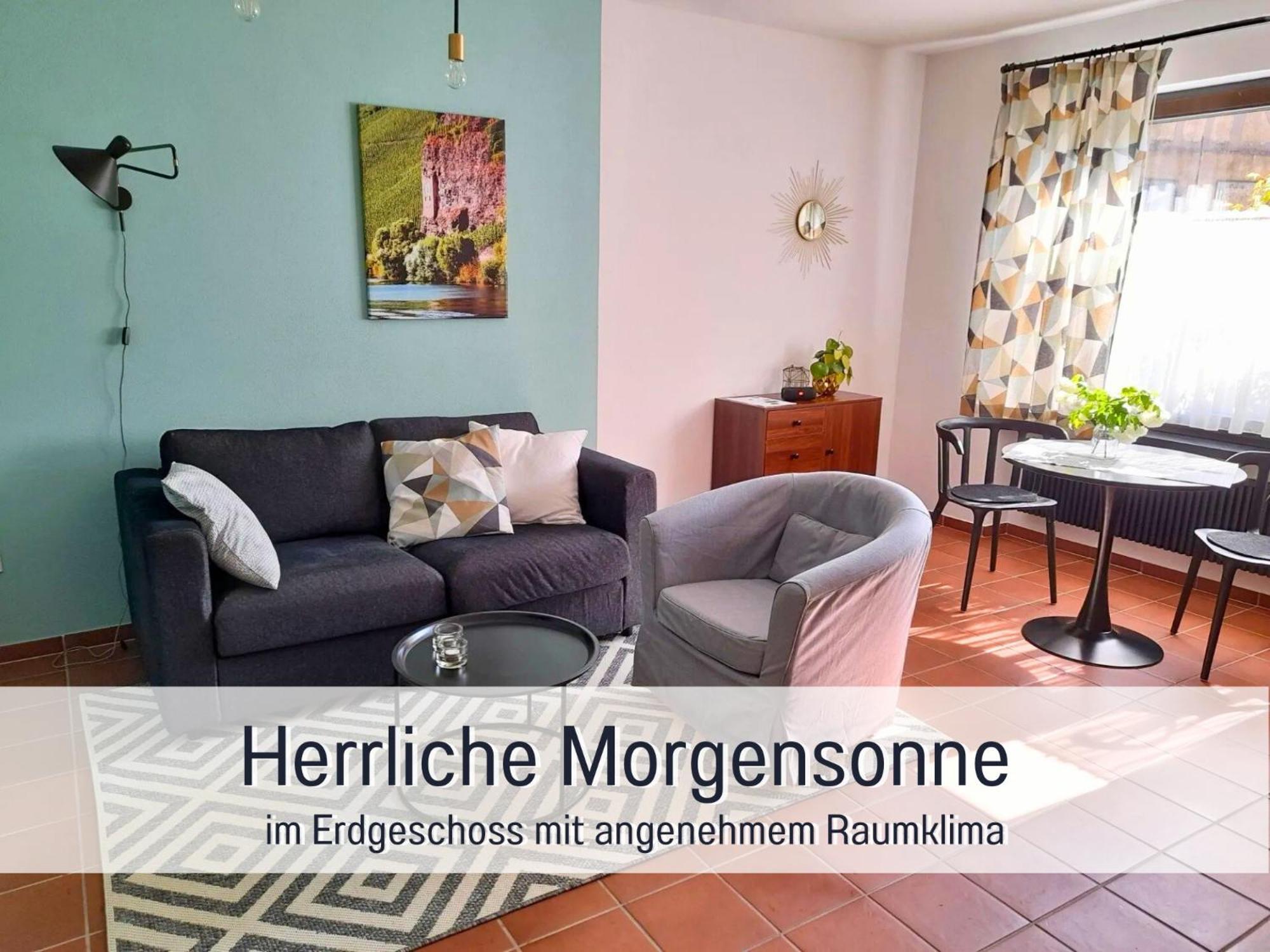 Ferienhaus Schwaab-Scherr, Genau Zwischen Bernkastel-Kues Und Traben-Trarbach, Mit Kostenlosem Oepnv-Ticket Fuer Bus Und Bahn, Parkplaetzen Und Fahrradgarage Erden Eksteriør billede